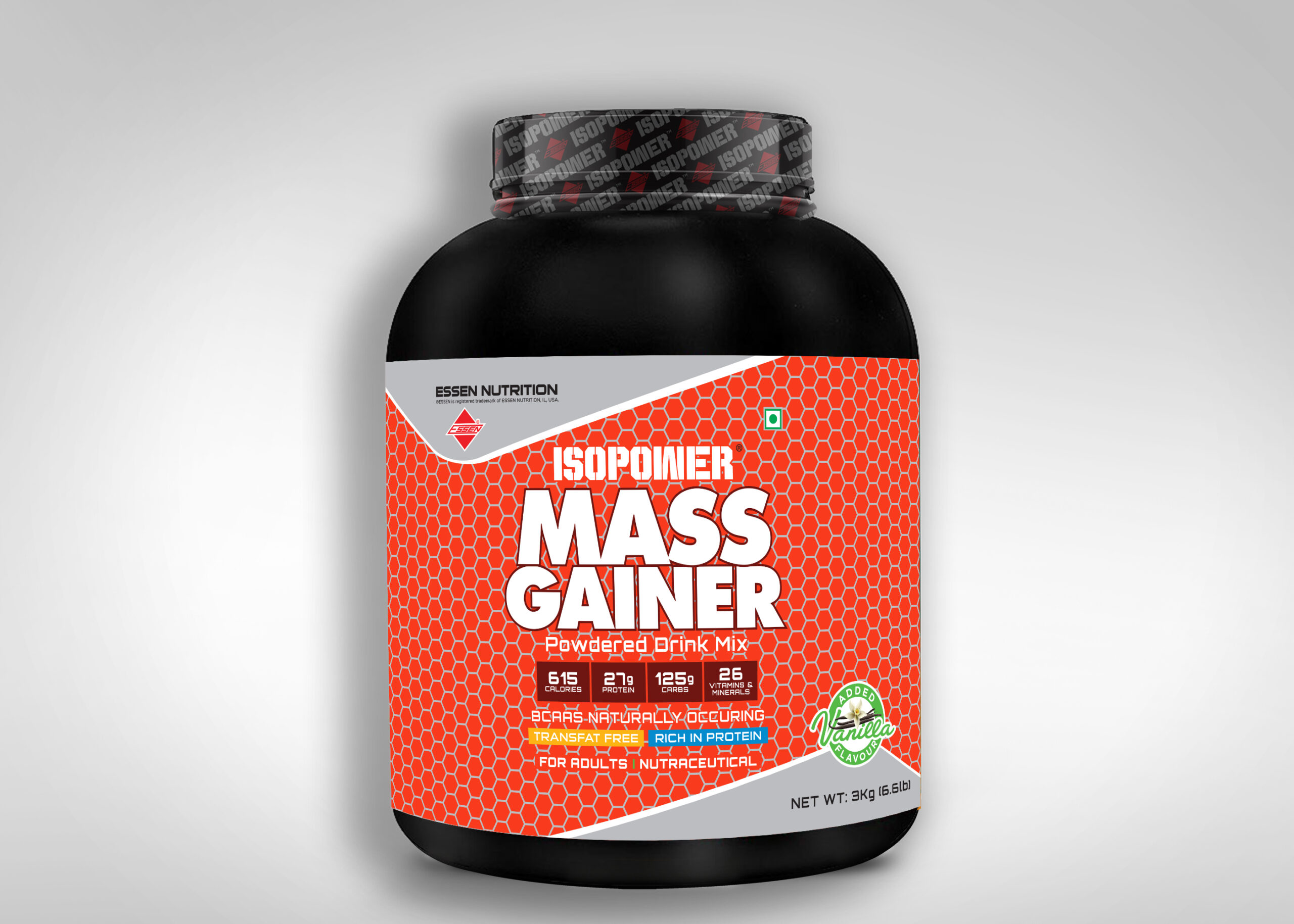 ISOPOWER MASS GAINER Protein - VANILLA