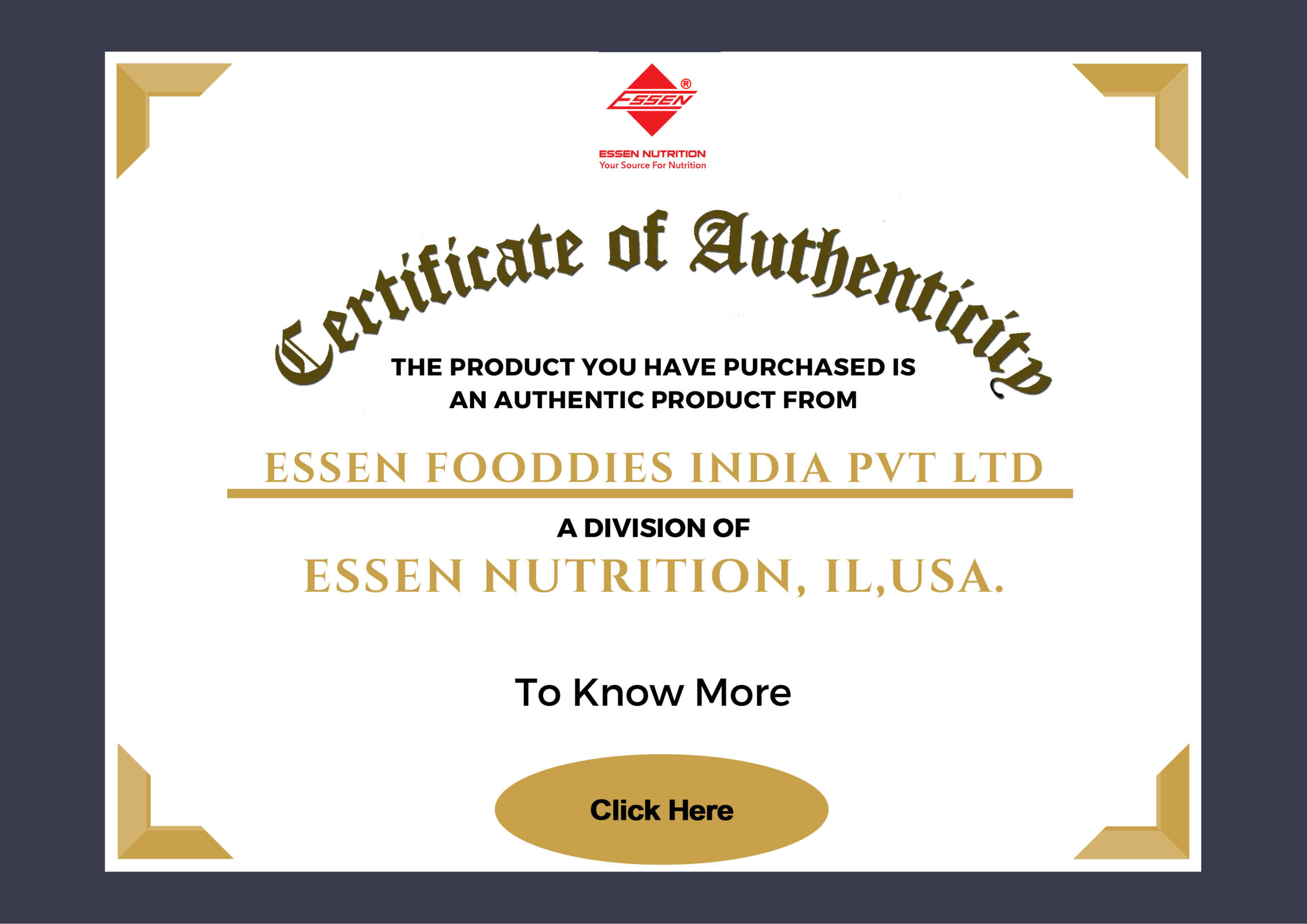 Certificate of Appreciation