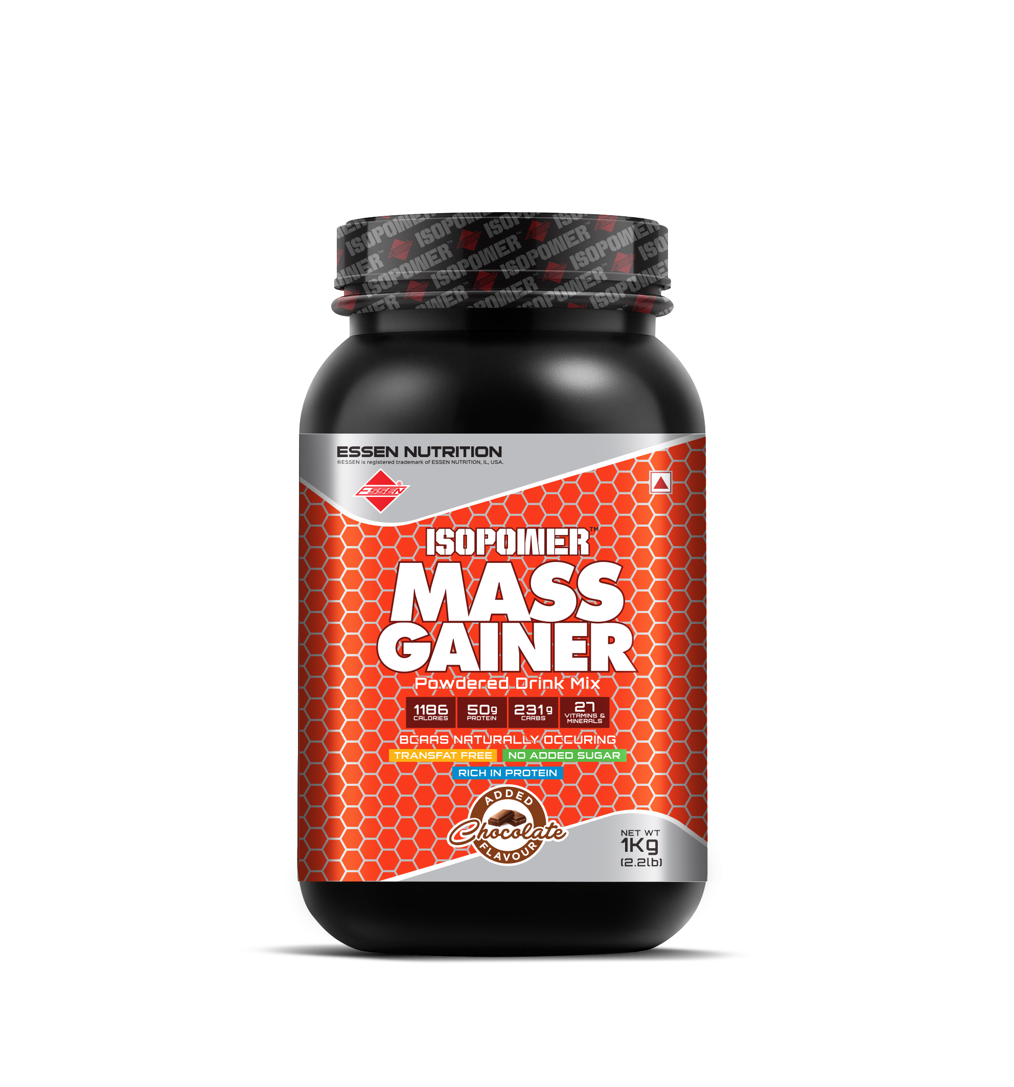 ISOPOWER MASSGAINER - CHOCOLATE 1KG